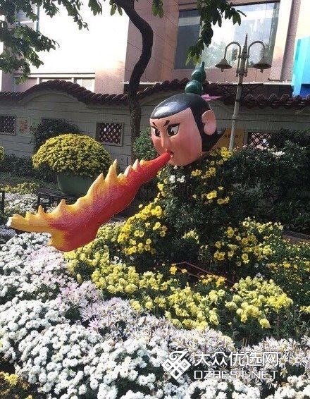 这样的菊花葫芦娃 主要得看气质