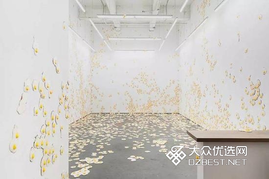 论鸡蛋的艺术价值:一个画廊里的7000个煎蛋