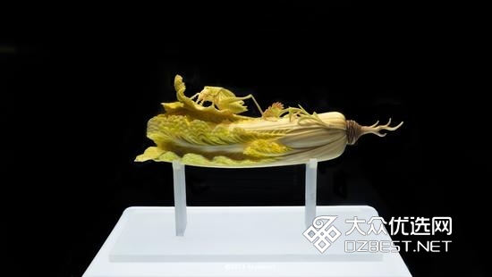 河南博物馆的染色大萝卜 这才叫栩栩如生