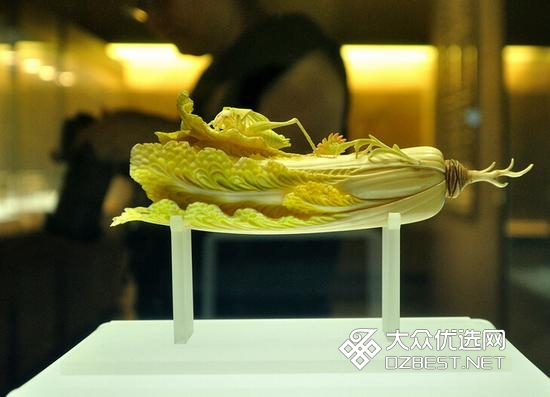 河南博物馆的染色大萝卜 这才叫栩栩如生